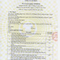 BUSINESS CERT 1 – HK789